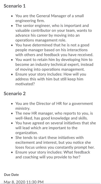 Instructions In this written assignment, you will