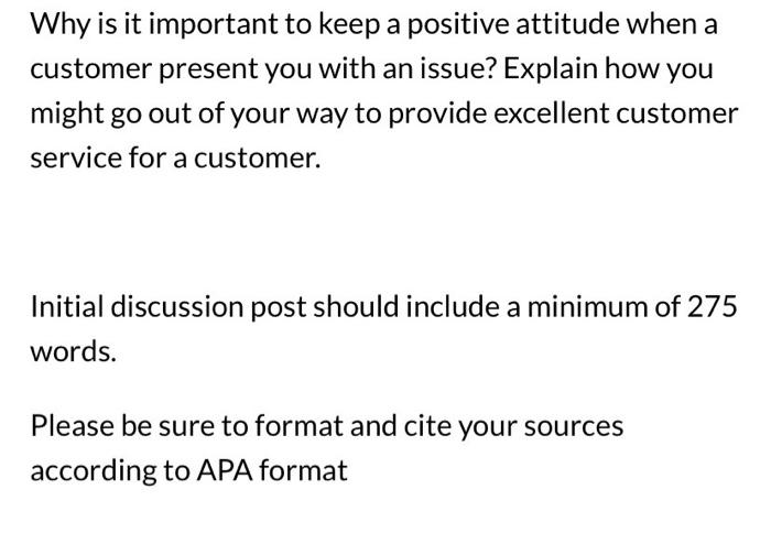 Why is it important to keep a positive attitude