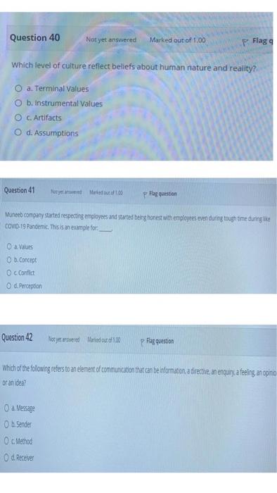 Multiple Choice | very important Question 40 Not