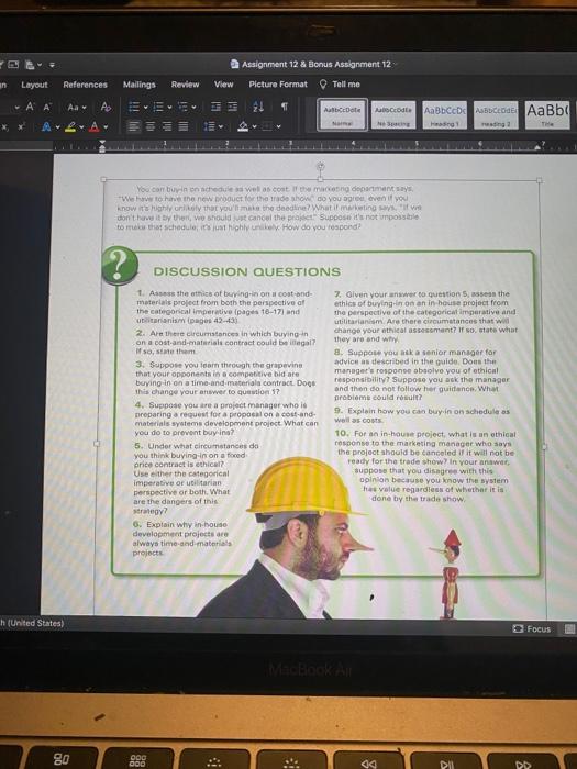 an Layout References Mailings Review Assignment