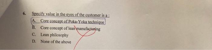 topic : lean production 2. A lean tool that