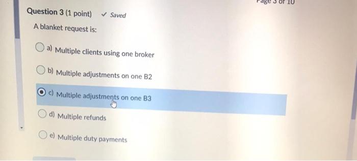 canada custom mcq, for your information the