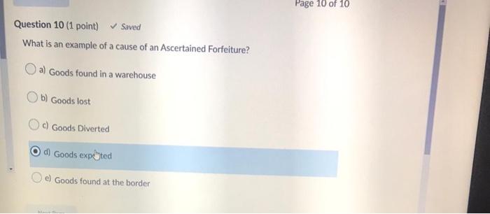 canada custom mcq, for your information the