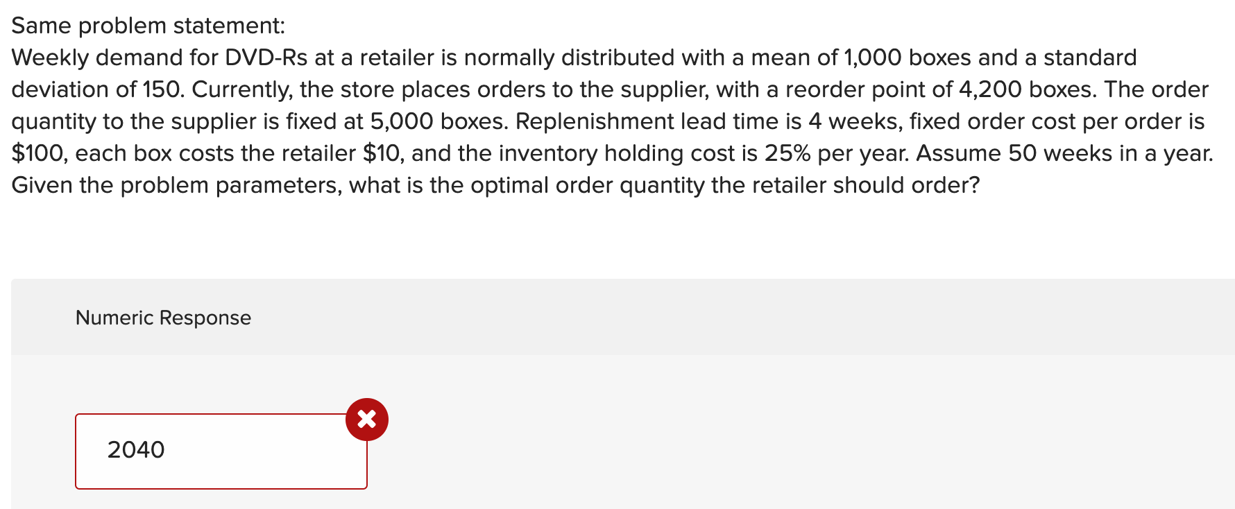 Please include work Same problem statement: