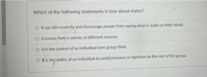 Which of the following statements is true about