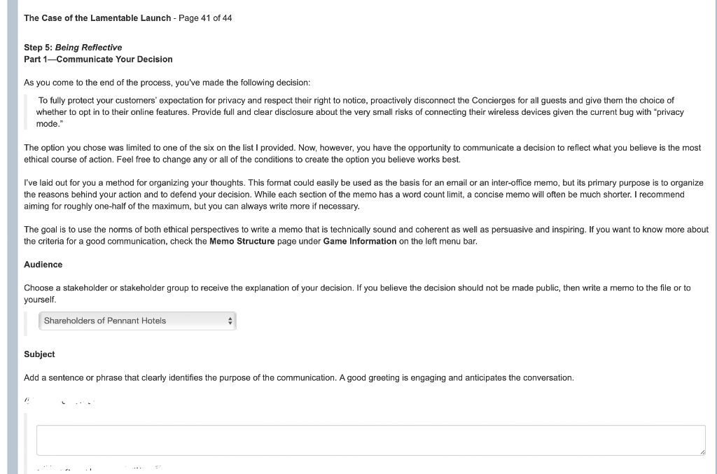 The Case of the Lamentable Launch - Page 41 of 44