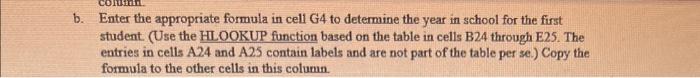 I need help finding the HLOOKUP formula for the