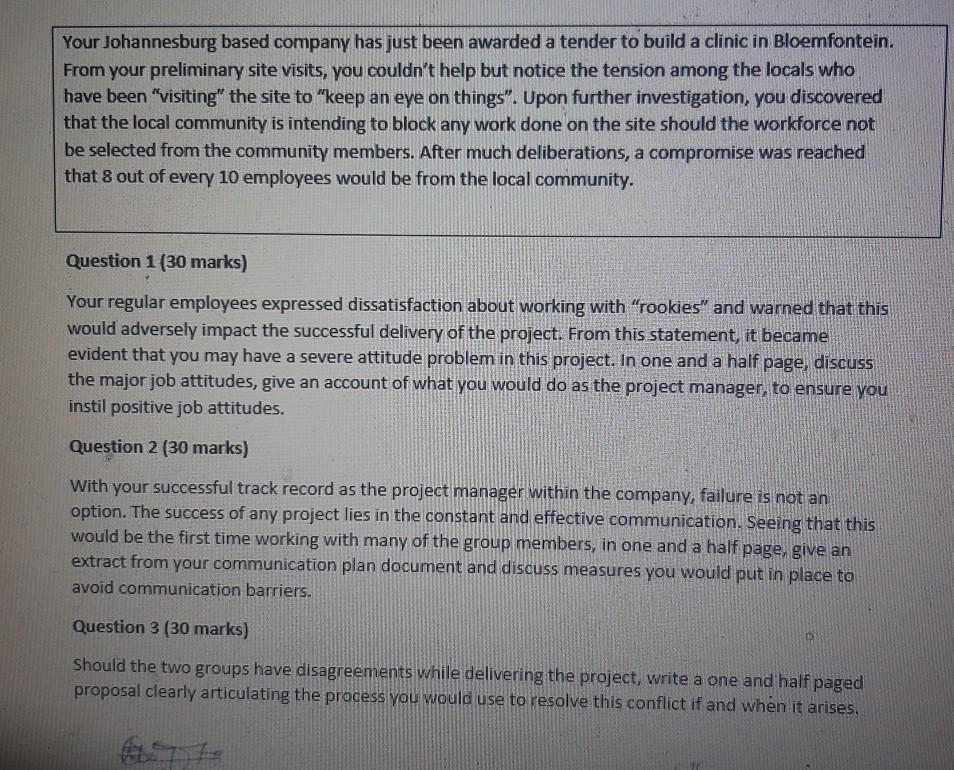 please assist with the following questions. Your