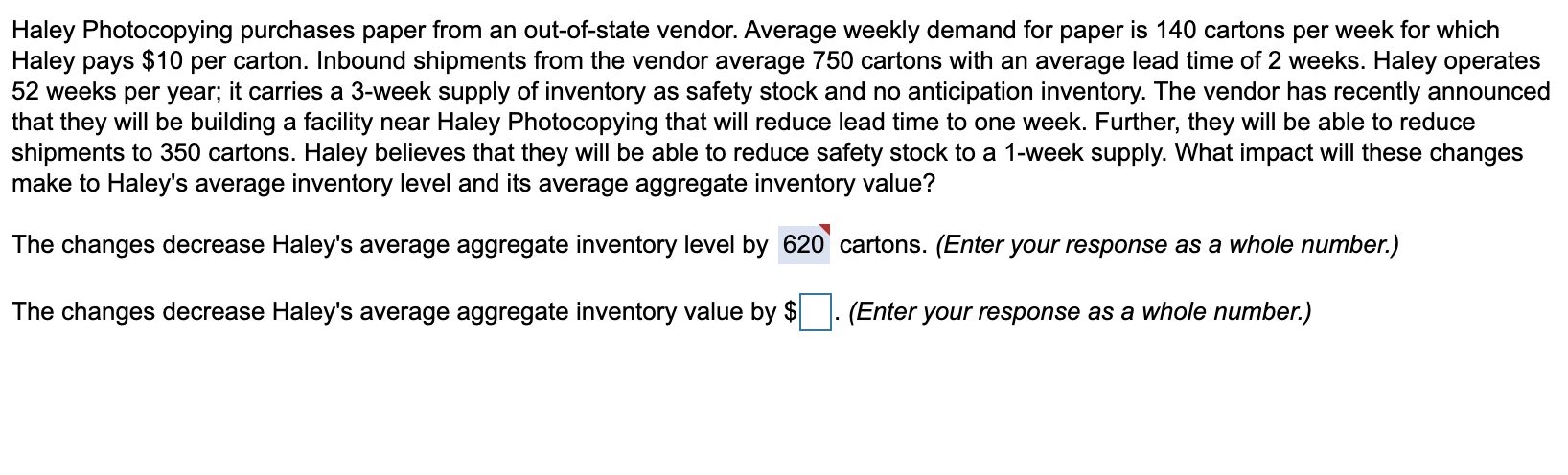 Explain and show how to get the correct answer