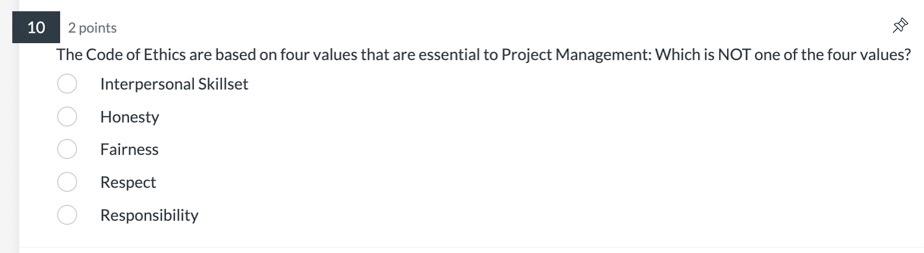 #10 The Code of Ethics are based on four values