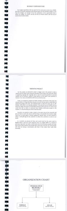 Proposal in community services in malaysia