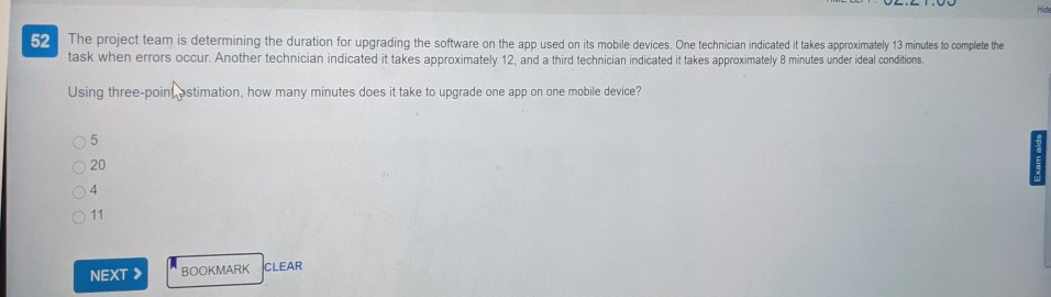 46 A calendarized budget is built using a work