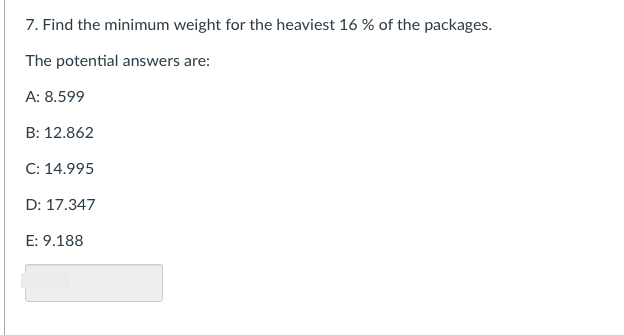 Question 1 100 / 100 pts Packages in a package
