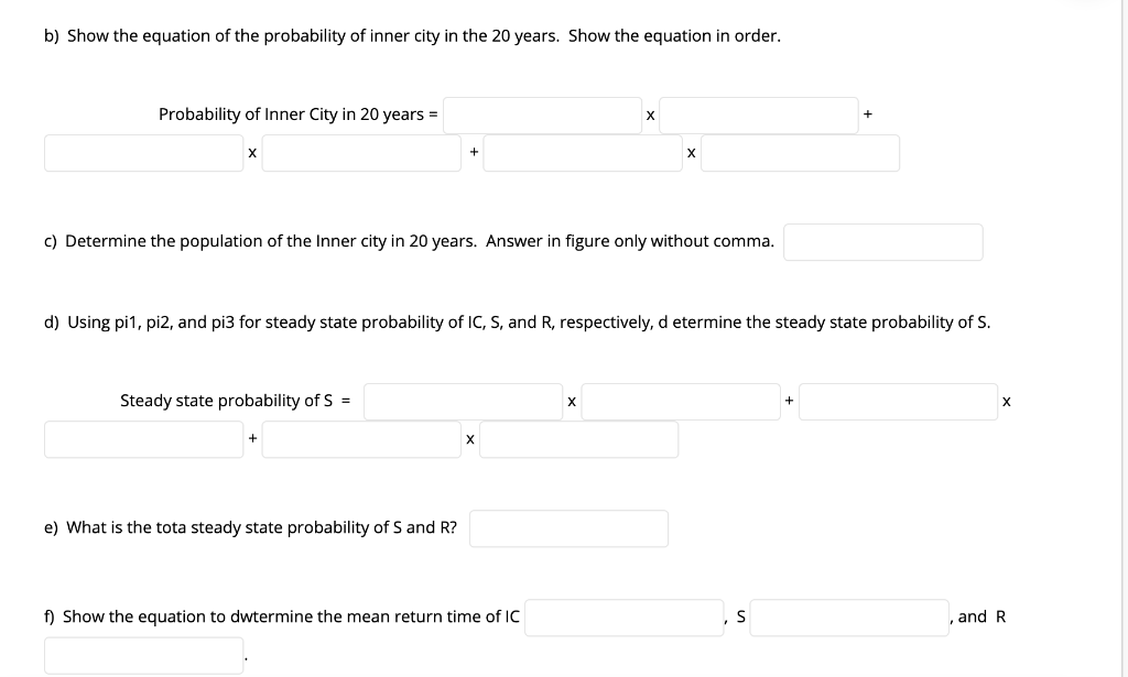 USE MARKOV ANALYSIS PLEASEE!!!! L A Moving to the