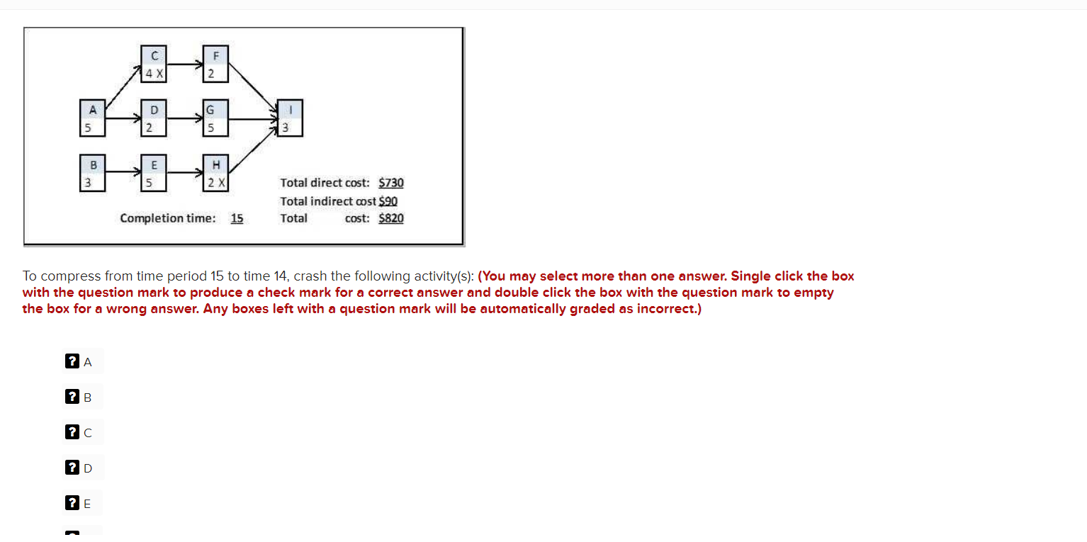 EX9-4 (Static) Given the data and information