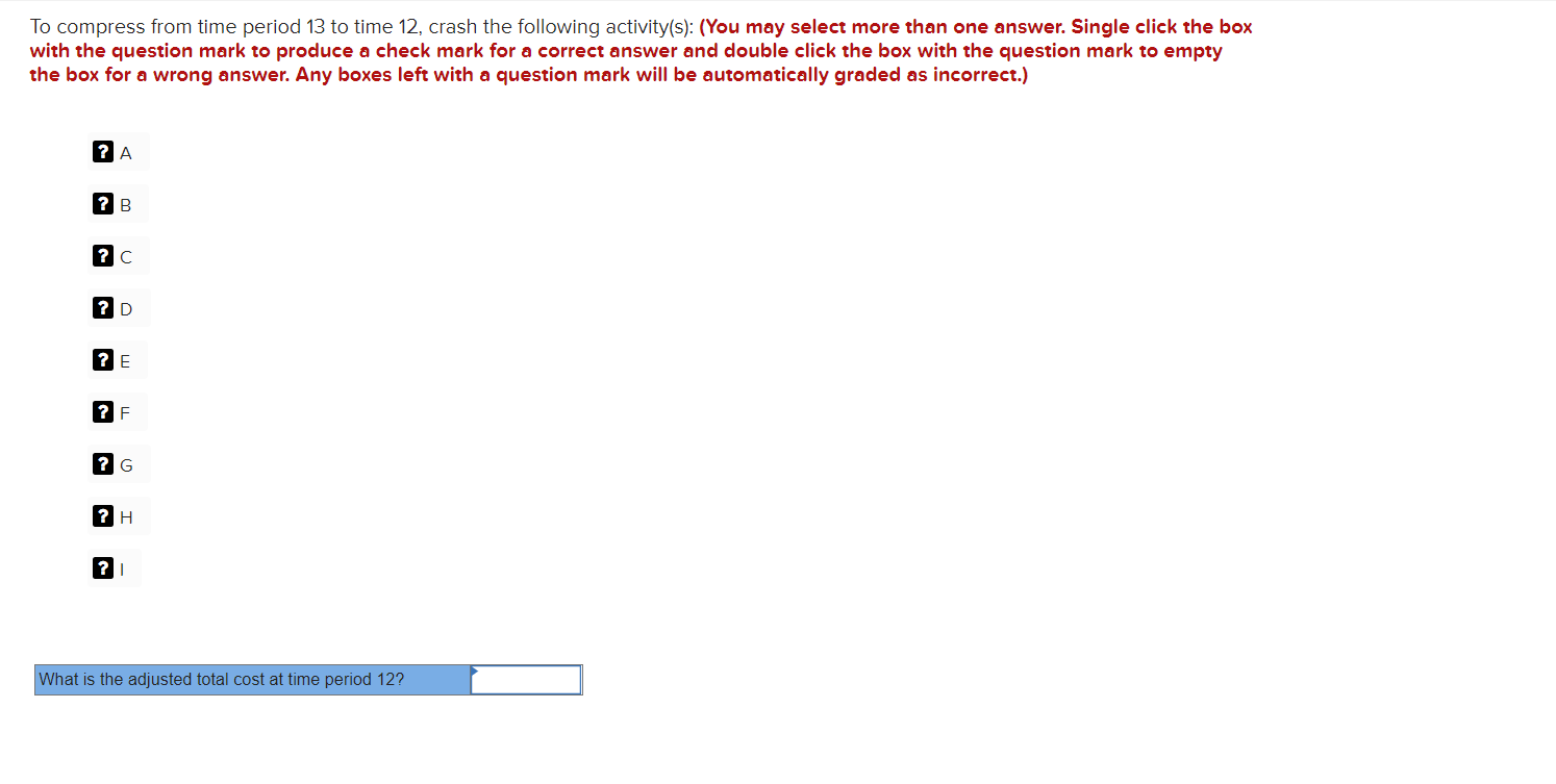 EX9-4 (Static) Given the data and information