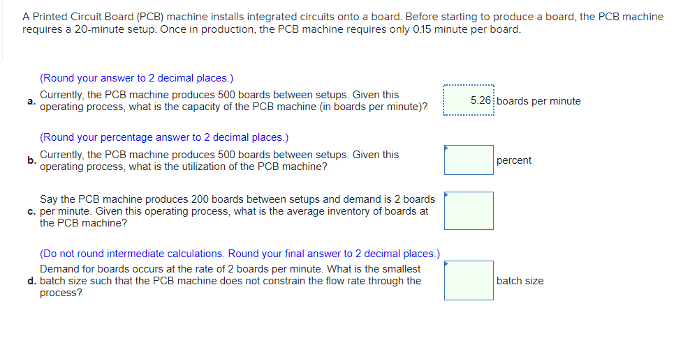 A Printed Circuit Board (PCB) machine installs