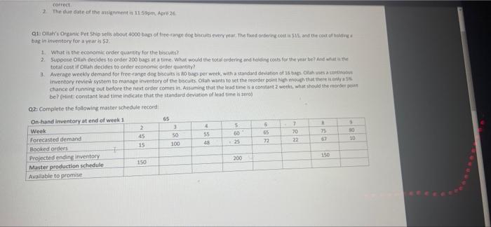 I need help with question 2 option 3 and 2 Sorry,