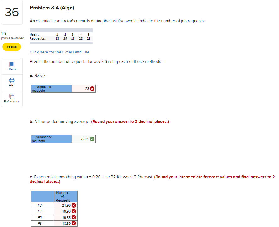 Problem 3-4 (Algo) 36 An electrical contractor's