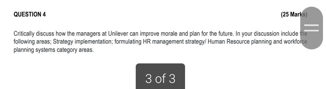 Case Study 1 The 3 Biggest Risks Facing Unilever