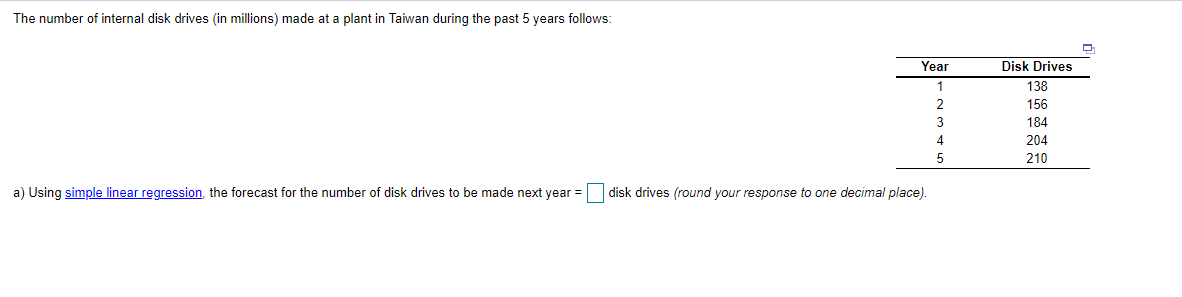 B) the mean squares error (MSE) when using simple