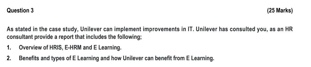 Case Study 1 The 3 Biggest Risks Facing Unilever