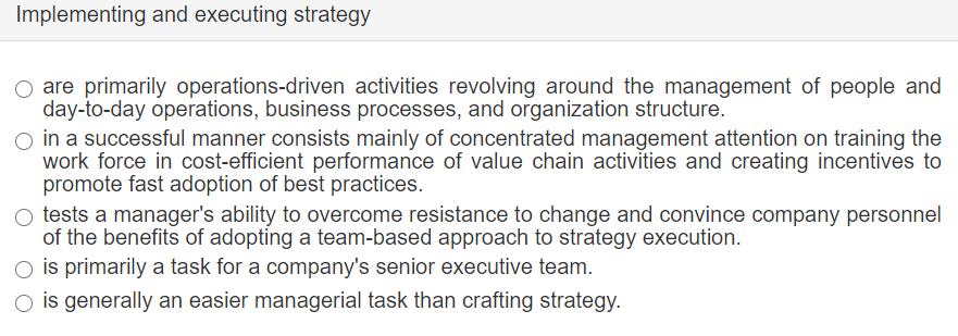 PLEASE ANSWER ALL THREE QUESTIONS! Implementing