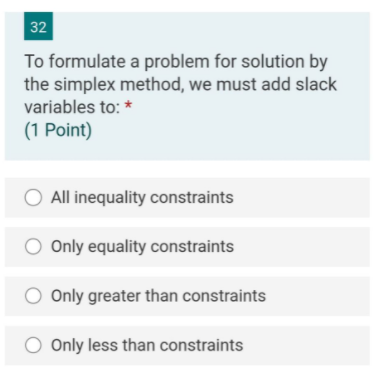 32 To formulate a problem for solution by the
