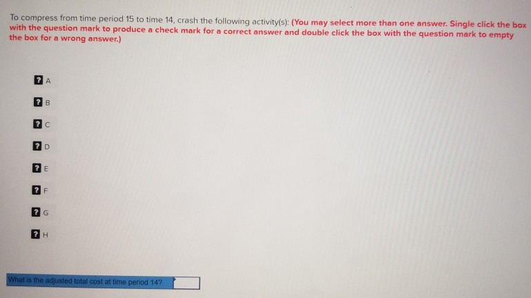 Use the information contained below to compress