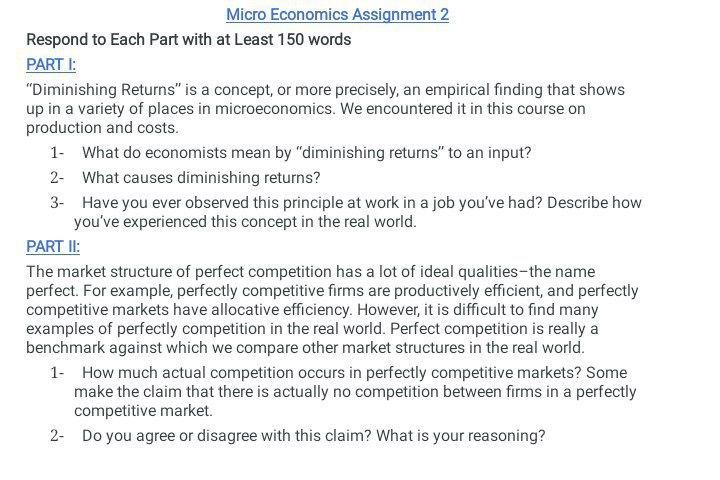 i need the answer quickly Micro Economics