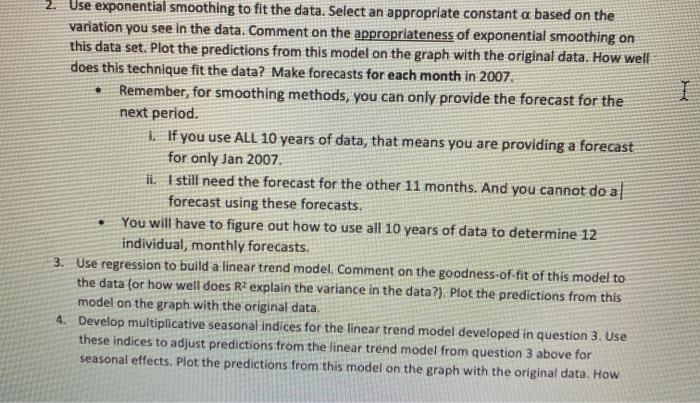 How to get St=ayt-1+(1-a) St-1 question 2-4 I I