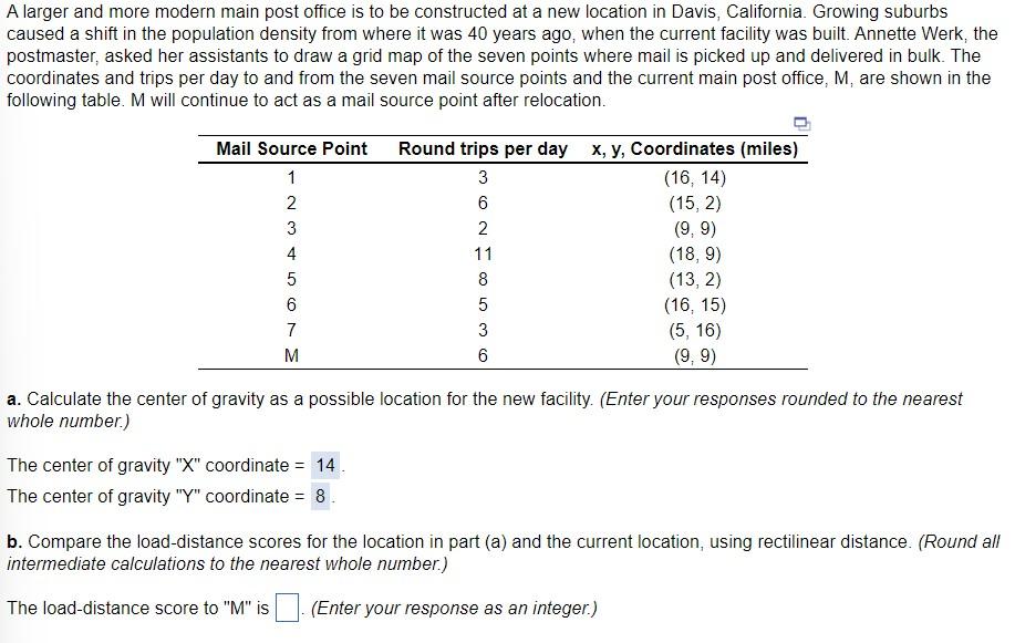ONLY DO PROBLEM B A larger and more modern main