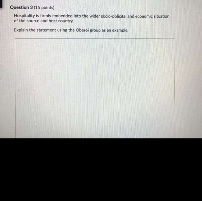 300 words for each question Question 3 (15