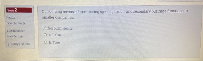 Jalu Soru 1 All but which of the following must