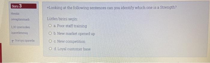 Jalu Soru 1 All but which of the following must