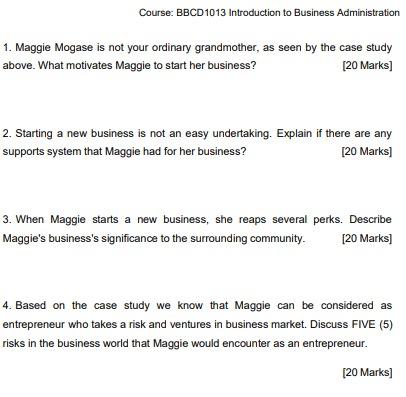 [Total = 60 marks] SECTION B: CASE STUDY Please