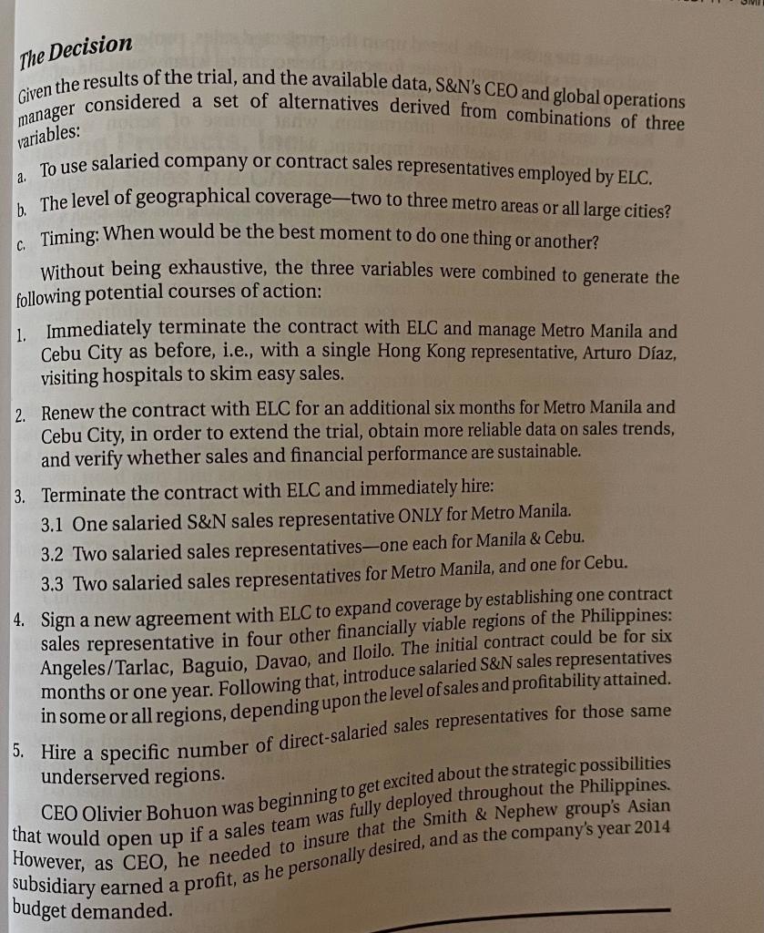 Case 11: SMITH & NEPHEW: The Philippines 2014