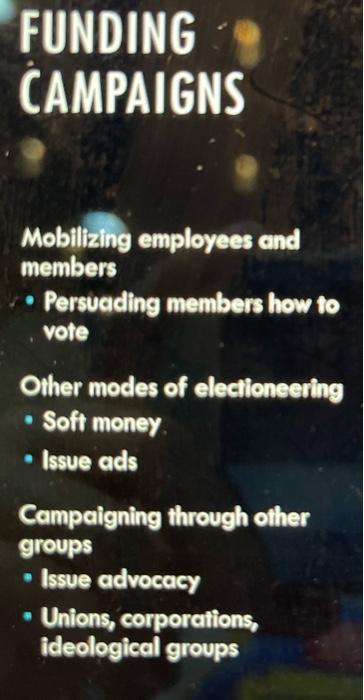 please help asap!! notes provided Lobbying is a