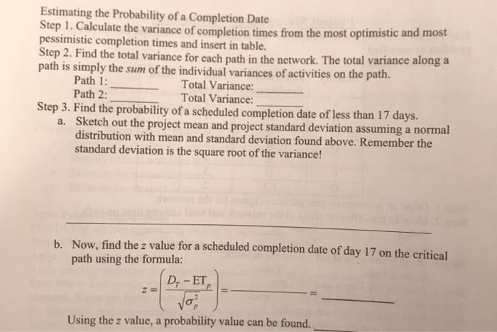 Need help answering the Estimating the
