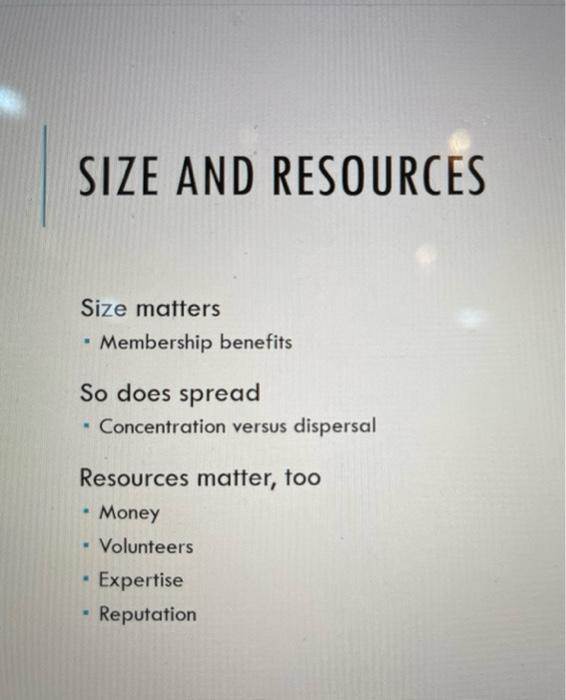 please help asap!! notes provided Lobbying is a