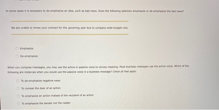 You can improve your message by using mechanical