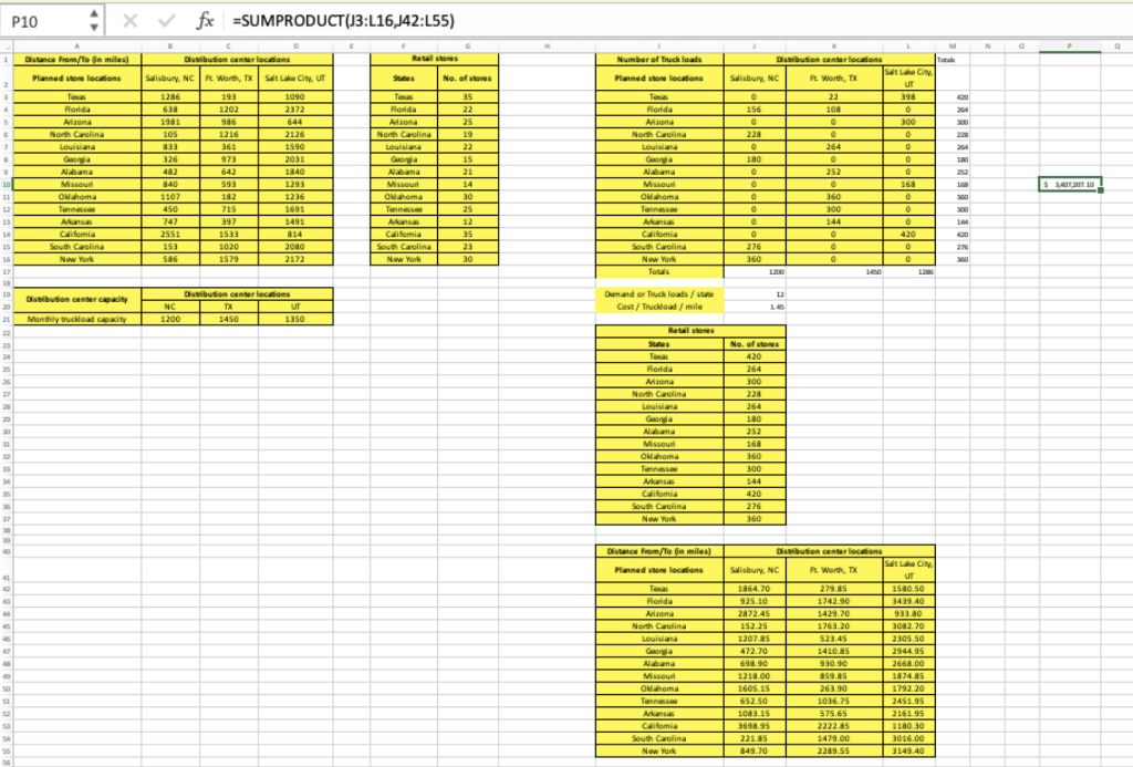 Solve 7b and use this excel sheet and table from