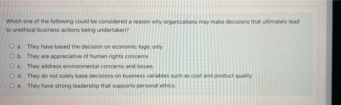 ASAP PLEASE. Which of the following statements