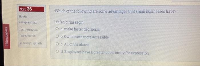 please I need just the answers without