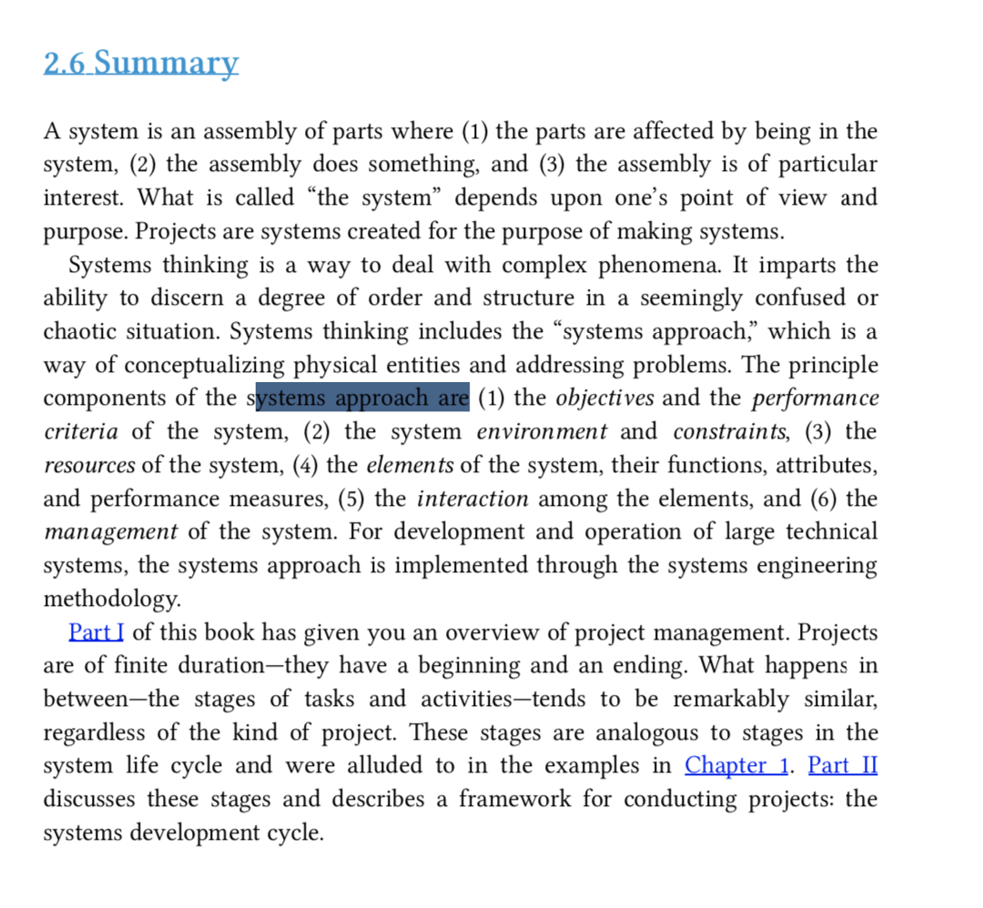 important to the big picture-that is the essence