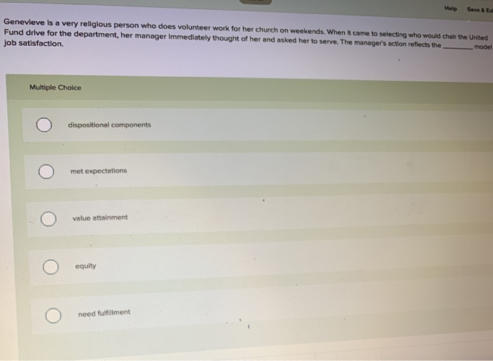 Help Save & Genevieve is a very religious person