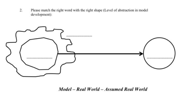 2. Please match the right word with the right
