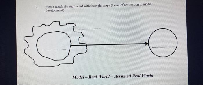 2. Please match the right word with the right