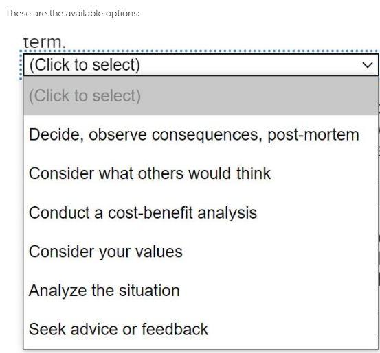 There is no one "right" way to solve problems.
