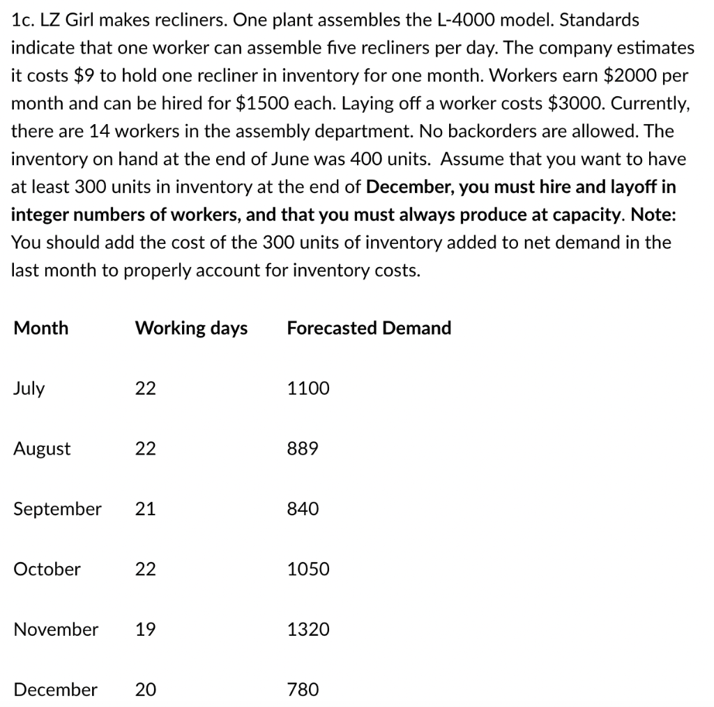 Suppose instead that you wish to have an